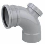 4"PVC Inspection Bend