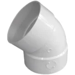 PVC Bend 1 1/2" 45 Degree